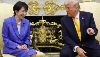 미·일 정상회담에 中 “다카이치 방미, 기대 못 미칠 것”