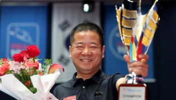 '원조퀸 남편' 이종주, PBA 드림투어 파이널서 오성욱 꺾고 정상