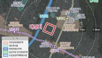 중곡동 첫 재개발 '신통기획' 확정…2200가구 대단지 조성