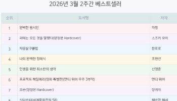 소설 7종 ‘톱10 점령’…자청 ‘완벽한 원시인’ 1위 올라