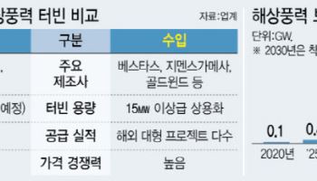 해상풍력 속도내는데…중국산 부품 공세에 안방 뺏길 우려