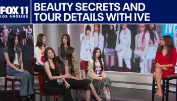 아이브,  美 폭스11 '굿데이 LA' 출연… "월드투어 기대돼"