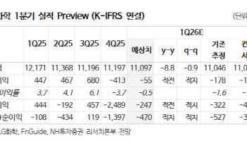 LG화학, 석화 부진 속 양극재 반등 주목…단기 실적 부담은 불가피-NH