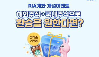 삼성증권, 'RIA 계좌개설 이벤트' 5월 말까지 실시