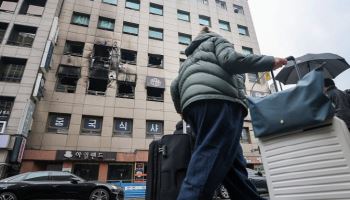 딸과 여행 왔던 50대 일본인 어머니…서울 캡슐호텔 화재로 숨져