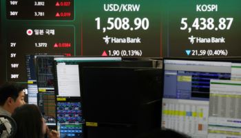 내려올 줄 모르는 환율…1500원이 하단으로