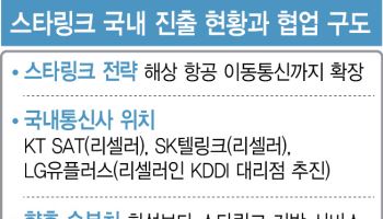 스타링크 공세에 밀린  韓 통신사…리셀러 됐지만 실속은 없었다