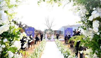파주 공공예식장 '해스밀래 웨딩' 신혼부부에 인기
