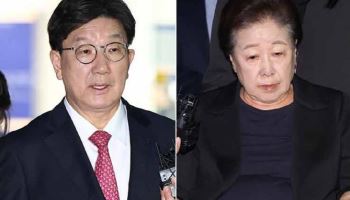 "표라면 뭔들"…권성동, 법정서 한학자에 큰 절 인정