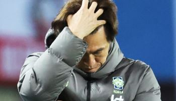 '월드컵 앞두고 2연패' 홍명보 "모든 일정 끝... 본선에 집중"