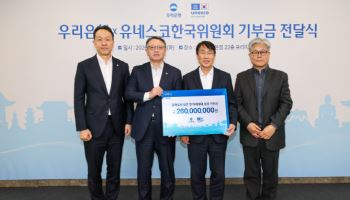 우리은행, 유네스코와 손잡고 백범 김구 ‘문화 강국’ 꿈 잇는다