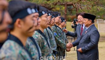 李대통령, 인니 정상과 태권도 시범 관람…친교 일정 소화