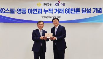 영풍, KG스틸과 아연괴 누적 거래 60만 톤…40여 년 파트너십 결실