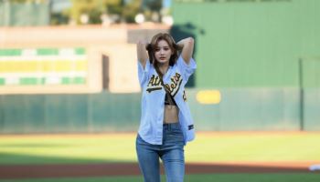 NMIXX, 샌프란시스코서 이정후 만난다...홈경기 공연 및 시구