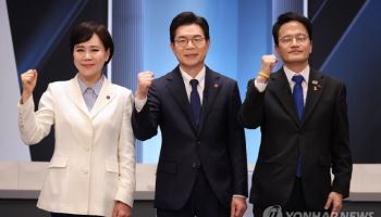 與서울시장 마지막 토론회…전현희·박주민 집중견제 받은 정원오