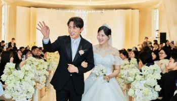 '숏박스' 김원훈·엄지윤, '장기연애' 커플 결혼 현실됐다…웨딩 이벤트