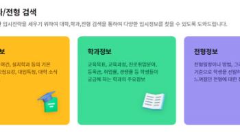 “전화·온라인으로 물어보세요”…교육부, 대입 상담교사 위촉