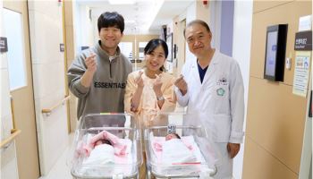 헬기로 긴급 이송된 세쌍둥이 산모, 이대목동병원에서 무사히 출산