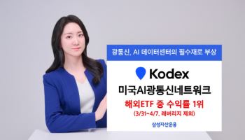 KODEX 미국AI광통신네트워크, 상장 후 해외 ETF 수익률 1위