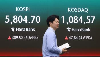 21만전자·104만닉스 안착…코스피, 5900선 탈환하나