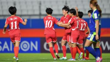 여자 U-20 축구 대표팀, 아시안컵서 북한에 0-5 대패