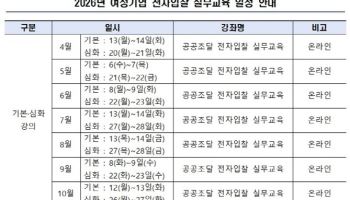 "기초부터 실전 노하우까지" 여경협 전자입찰 실무교육 실시