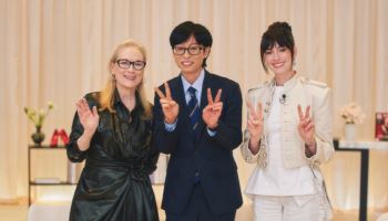 앤 해서웨이도 '유느님' 알아봤다 "전날 광고에서 봐"