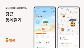당근 '동네걷기'로 본 가장 많이 산책하는 지역구는?
