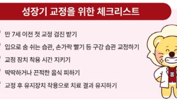 치아교정에도 ‘골든타임’이 있다!