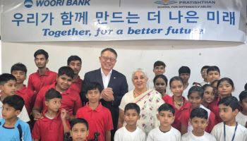 정진완 우리은행장, 李대통령 인도 경제사절단 동행