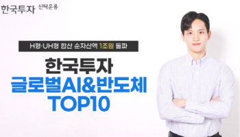 한국투자글로벌AI&반도체TOP10 펀드, 순자산 1조 돌파