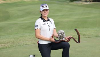김민선, KLPGA 투어 역대 두 번째 2주 연속 우승+2연패 도전