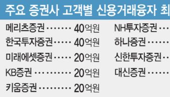 메리츠증권, 신용한도 4배 늘려 영업 드라이브