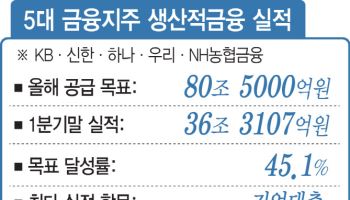 "어떤게 생산적금융인가요?" 당국도 은행도 모르는 '깜깜이' 금융