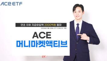 ACE 머니마켓액티브 ETF, 연초 이후 2000억 넘게 몰렸다