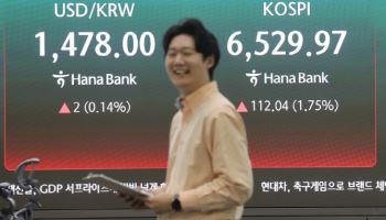 코스피, 사상 첫 6500선 돌파…반도체 실적호조에 연일 '사상최고'