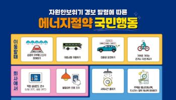 “온 국민이 샤워시간 1분만 줄여도 하루 20억 에너지 절감”
