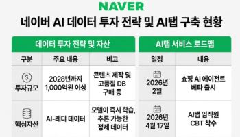네이버, 다음 주 ‘AI탭’ 출시…AI용 데이터 직접 만든다[only이데일리]