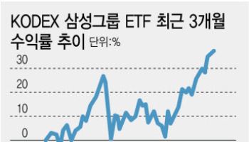 전쟁 약발 떨어지자 ‘그룹주 ETF’ 희비…삼성 웃었다