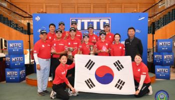 한국 골프 국가대표, 네이버스컵 3연패…사상 첫 남녀 개인·단체 석권
