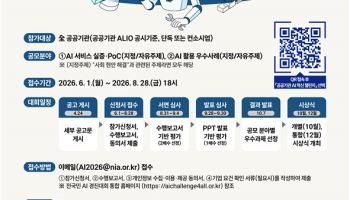“AI로 행정 혁신 속도낸다”…정부, ‘공공기관 AI 혁신 챌린지’ 첫 개최