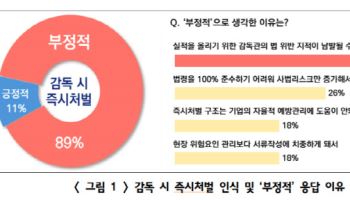 기업 89%, 산업안전 감독 즉시처벌 부정적…"예방 중심 전환 필요"