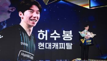 허수봉, 男배구 최고 몸값 신기록...현대캐피탈과 총액 13억원 재계약