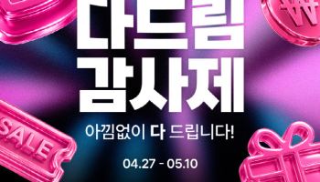 현대홈쇼핑, 280억 쿠폰 쏜다…‘다드림 감사제’