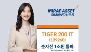 "반도체 넘어 AI 인프라까지" 미래에셋, ‘TIGER 200 IT’ 순자산 1조원 돌파