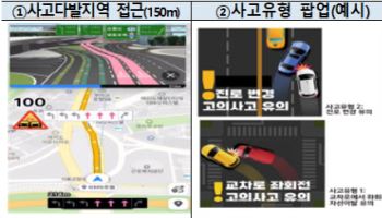 내비가 먼저 알려주는 '고의사고 길목' 100곳으로 확대