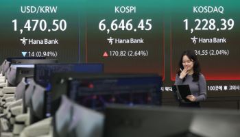 불기둥 韓증시…역대 최고치에 시총 6100조 돌파