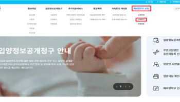 "입양 신청, 방문 없이 한눈에"…온라인 시스템 개통