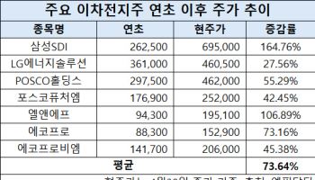 "바닥 끝났나"…증권가, 이차전지株 목표가 줄상향