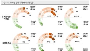 “수도권 주택 매매가격 소폭 상승, 전세는 전국에서 다 오른다”
